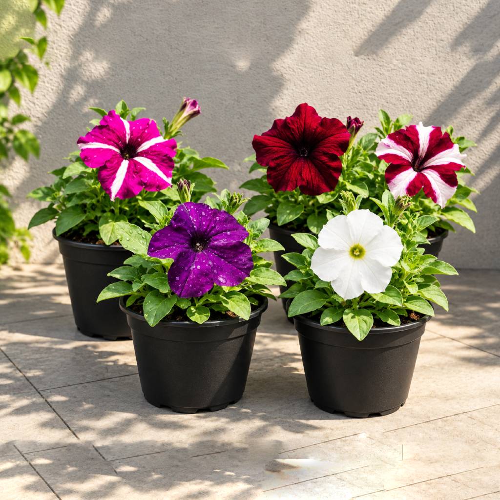 Single Petunia 5 plant Combo
