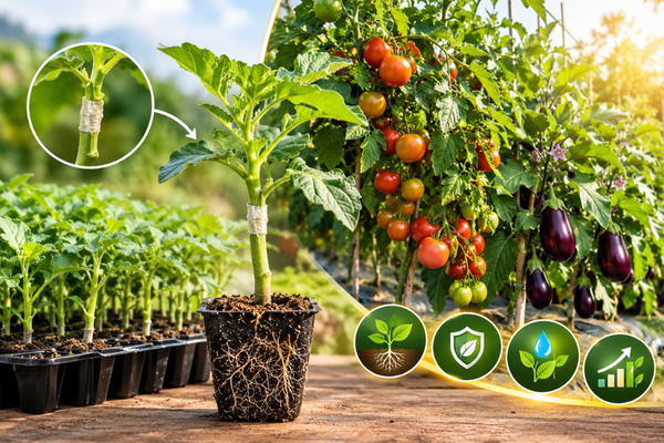 How Grafted Vegetable Seedlings Improve Yield And Plant Health?