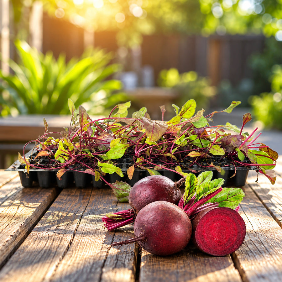 Beetroot Seedlings (100 in a tray)