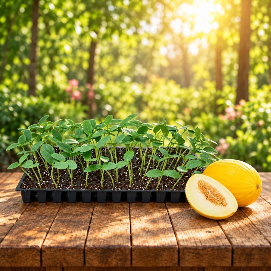 Snap Melon Seedlings (100 in a tray)